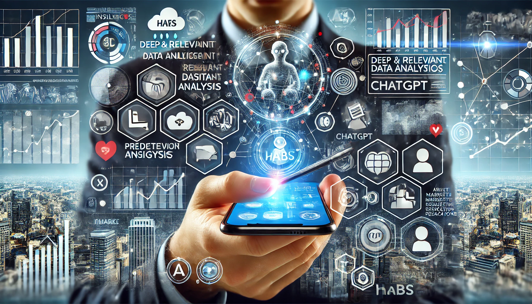 HABS memanfaatkan ChatGPT untuk memberikan analisis data yang mendalam dan relevan bagi UMKM. Dengan kemampuan untuk memprediksi perilaku pasar, HABS membantu pengguna menyusun strategi pemasaran yang lebih efektif. Inovasi ini membuka peluang baru dan memberikan keunggulan kompetitif dalam lingkungan bisnis yang semakin dinamis.