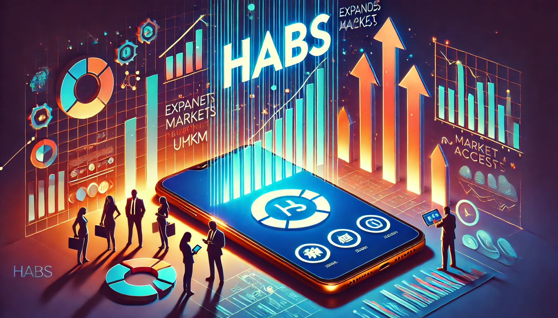 HABS adalah solusi revolusioner untuk UMKM yang menghubungkan pelaku usaha dengan pasar lebih luas menggunakan Big Data Publik. Dengan HABS, pemilik bisnis dapat mengidentifikasi calon konsumen, pengecer, dan pemasok secara efektif melalui perangkat mobile mereka. Fitur-fitur canggih HABS seperti pemulungan data dan analisis pasar memberikan peluang besar bagi UMKM untuk tumbuh dan berinovasi dalam persaingan pasar yang dinamis.