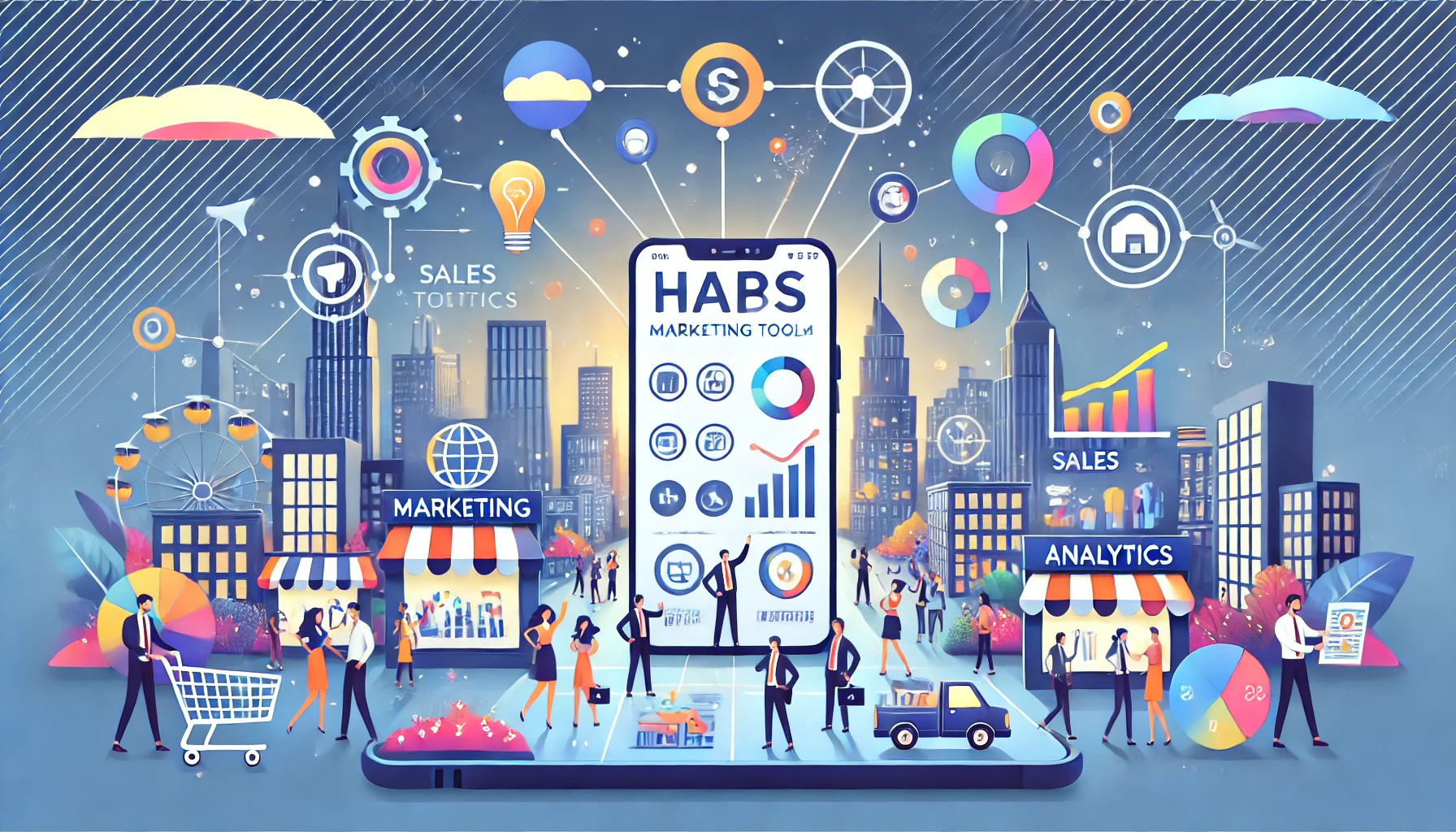 HABS menawarkan solusi revolusioner untuk UMKM dengan mengakses Big Data Publik guna memperluas pasar mereka. Dengan HABS, pemilik usaha dapat dengan mudah menemukan konsumen, pengecer, dan pemasok melalui smartphone mereka, memungkinkan pemasaran yang lebih efektif dan efisien. Platform ini mendukung UMKM dalam menjangkau pelaku bisnis di radius dekat dan memberikan inspirasi untuk peluang bisnis baru.